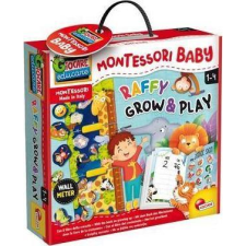 Lisciani Montessori baby - zsiráfos magasságmérő játékkal (469141) puzzle, kirakós