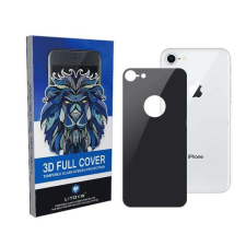 Lito Apple iPhone 8 Plus Lito 5D HD Full Back Cover Hátlapi Üvegfólia - Fehér mobiltelefon kellék