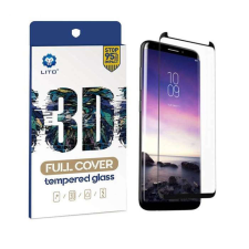Lito Samsung A70/A70S 2019 Lito 3D Curved Üvegfólia - Fekete mobiltelefon kellék