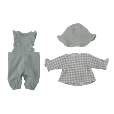  Little Dutch játékbaba ruha - Green Check játékbaba felszerelés