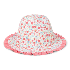  Little Dutch kifordítható strandsapka Sunny Flowers Multi-colour - 3-as méret