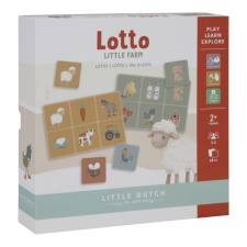 Little Dutch Little Dutch Lottó Játék - Little Farm kreatív és készségfejlesztő