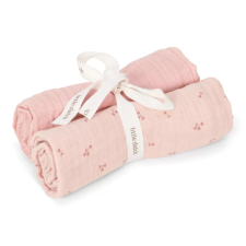 Little Dutch muszlin textilpelenka 70x70 cm 2 db - Pure Blossom mosható pelenka