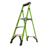 LITTLE GIANT Fiberglass Ladder MightyLite 3 Steps, Little Giant