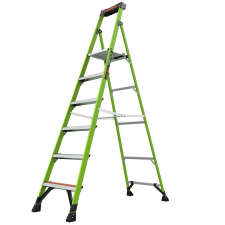 LITTLE GIANT Fiberglass Ladder MightyLite 6 Steps, Little Giant létra és állvány