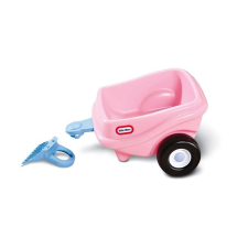 Little Tikes Rózsaszín utánfutó Cozy Coupe-hoz lábbal hajtható járgány