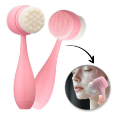 LIVEFY arctisztító kefe Soft, rózsaszín bőrápoló eszköz