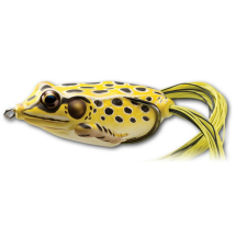 LIVETARGET FROG WALKING BAIT YELLOW/BLACK 45 MM 7 G horgászkiegészítő
