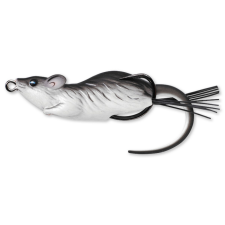 LIVETARGET MOUSE WALKING BAIT BLACK/WHITE 70 MM 14 G horgászkiegészítő