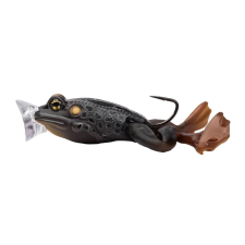 LiveTarget THE ULTIMATE FROG POPPER BAIT BLACK / BLACK 50MM 21G FLOATING horog