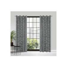 Livia Livia bársony sötétítő függöny Acélszürke 140x250 cm lakástextília