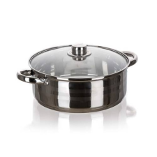 Living rozsdamentes lábas +fedő 6.6 liter edény