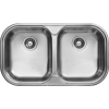 LIVINOX rozsdamentes mosogató, kétmedencés 83x48 3 1/2, fényes EX-193K"