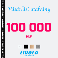  LIVOLO 100000 Ft értékű vásárlási utalvány vásárlási utalvány