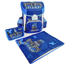 Lizzy Card Avocado Gamer Esport/Play iskolatáska szett (3 darabos) iskolatáska