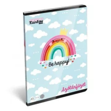 Lizzy Card Happy Rainbow: Szivárvány mintás szótárfüzet, A5 füzet