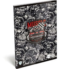 Lizzy Card KBK - Amerikai Muscle Car Vonalas Füzet - A5 - 32 Oldal füzet