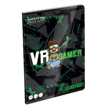 Lizzy Card Leckefüzet LIZZY CARD A/5 32 lapos BossTeam VR Gamer füzet