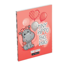 Lizzy Card Notesz LIZZY CARD A/7 papírfedeles Tiny Hippo füzet