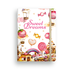 Lizzy Trade Kft. Bizományos Lizzy Secret Journal, Sweet Dreams füzet