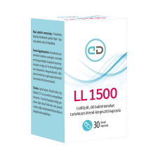 LL 1500 liofilizált élő baktériumokat tartalmazó étrend-kiegészítő kapszula 30x vitamin és táplálékkiegészítő