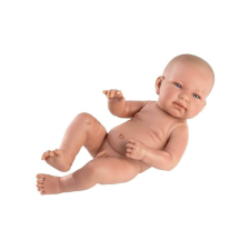 Llorens 73801 New Born Kisfiú - élethű újszülött játékbaba teljesen vinyl testtel - 40 cm baba