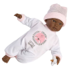 Llorens Cuca síró afroamerikai kislány baba 30cm-es (30012) (LLORENS30012) - Llorens babák