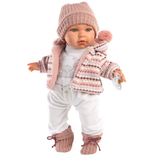 Llorens : Julia 42cm-es síró baba elefántos ruhában (42406) baba