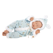 Llorens kisbaba - alvó realisztikus baba puha anyagtesttel - 32 cm élethű baba