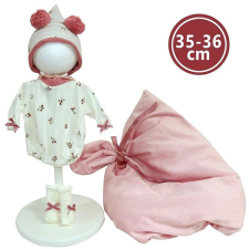 Llorens M635-78 New Born játékbaba ruha, 35-36 cm méretű játékbaba felszerelés