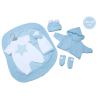  Llorens újszülött baba ruhaszett 40-42 cm