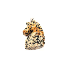  Ló medál Jáspis dalmata 2x4cm medál