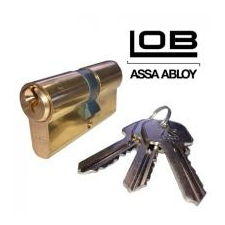 LOB YETI réz zárbetét, 50/50 mm, 3 kulcs (3286715) zár és alkatrészei