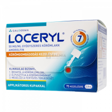 Loceryl 50 mg/ml gyógyszeres körömlakk 2.5 ml körömlakk