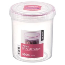 LOCKnLOCK LOCK TWIST ÉLELMISZERTÁROLÓ DOBOZ KEREK, 560 ML papírárú, csomagoló és tárolóeszköz