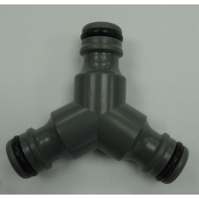  Locs. "Y" 3-as elosztókuplung K9 Farmo öntözéstechnikai alkatrész