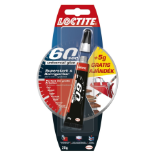 Loctite Pillanatragasztó 20g Loctite 60 sec univerzális Gél ragasztó