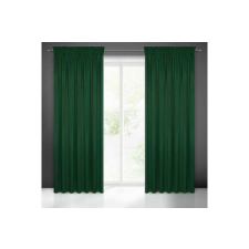  Logan sötétítő függöny Sötétzöld 135x270 cm lakástextília