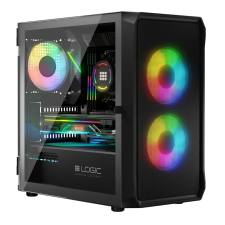 Logic Portos ARGB Mini Window Black számítógép ház