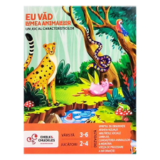 Logikai játék látom, Animal World Chalk és Chuckles oktatójáték