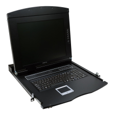 LogiLink 19 "LCD KVM-konzol 17" TFT panellel és billentyűzettel (USA) tv állvány és fali konzol
