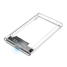 LogiLink 2,5" külső HDD ház átlátszó (UA0409) (UA0409) asztali számítógép kellék