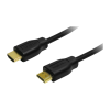 LogiLink - 2x HDMI apa 1.4 kábel - Fekete 5m - CH0039
