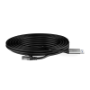 LogiLink AK-300600-050-S Összekötőkábel USB-A RJ45 1Gbps 5m fekete