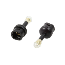 LogiLink Audio adapter, Mini-Toslink/M - Mini-Toslink/F, fekete (CA1014) (CA1014) kábel és adapter