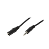 LogiLink Audiokábel, 3,5 mm-es 3-Pin/M 3,5 mm-es 3-Pin/F, 10 m