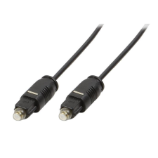 LogiLink Audiokábel, Toslink/M - Toslink/M, PMMA vezeték, 1,5 m kábel és adapter