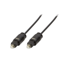  Logilink Audiokábel, Toslink/M - Toslink/M, PMMA vezeték, 1 m kábel és adapter