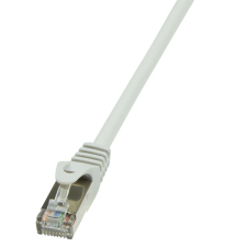 LogiLink CAT5e F/UTP Patch kábel AWG26 grey  0,50m kábel és adapter