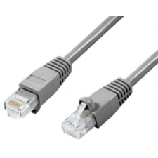 LogiLink CAT5e UTP Patch Kábel AWG26, szürke, 0,25m kábel és adapter
